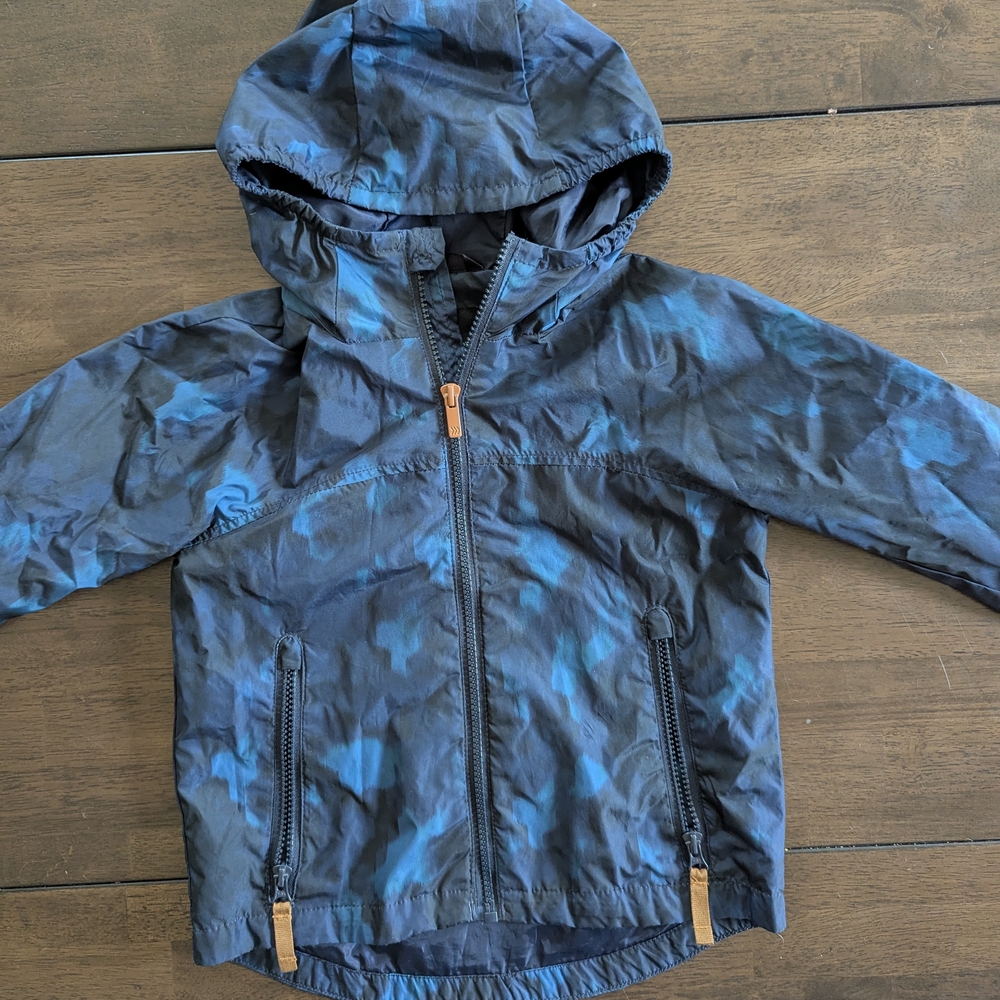 Kids Blue Camouflage Jacket